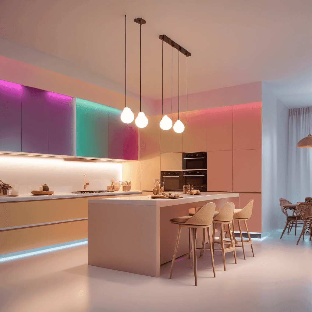 Transform your space with Wipro's Smart Lighting. Mood, meet Ambience