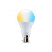 Wipro Wi-Fi Enabled Smart LED Bulb B22 9-Watt Compatible with Amazon Alexa and Google Assistant (White and Yellow)